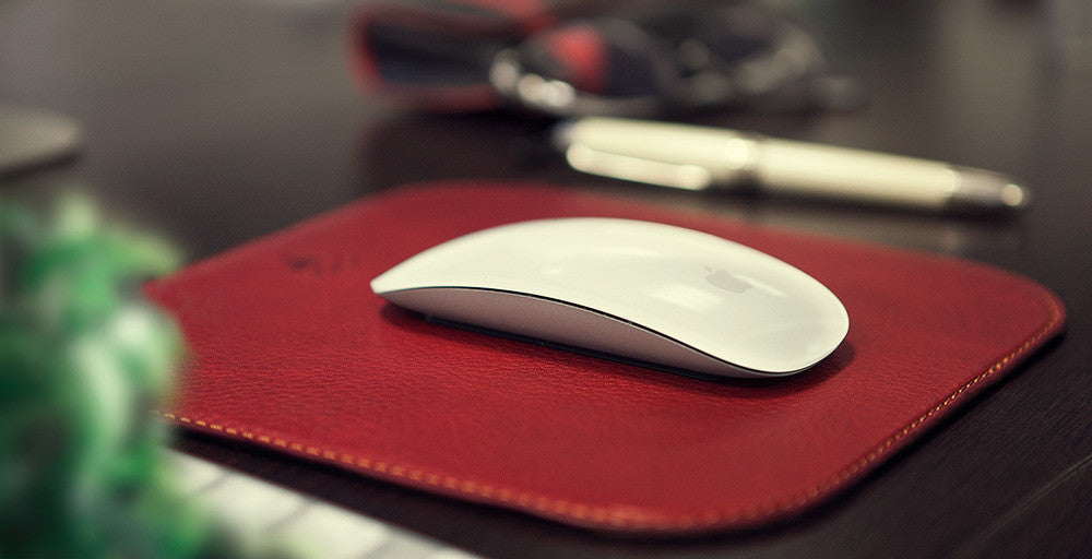 Leather Square Mouse Pad