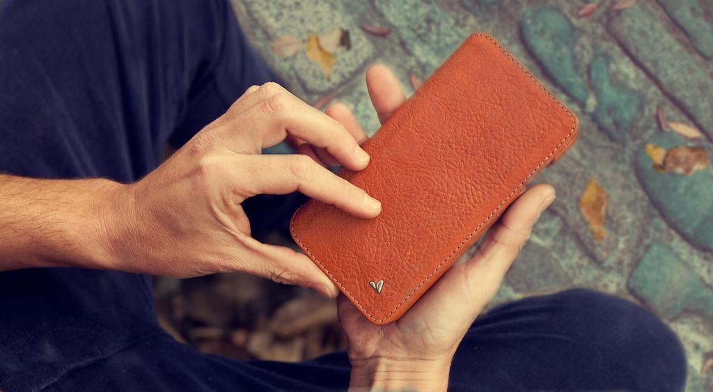 Wallet Agenda iPhone SE Leather Case